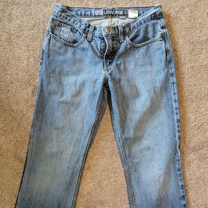 Vintage Y2K Cruel Girl low rise relaxed fit boot cut jeans